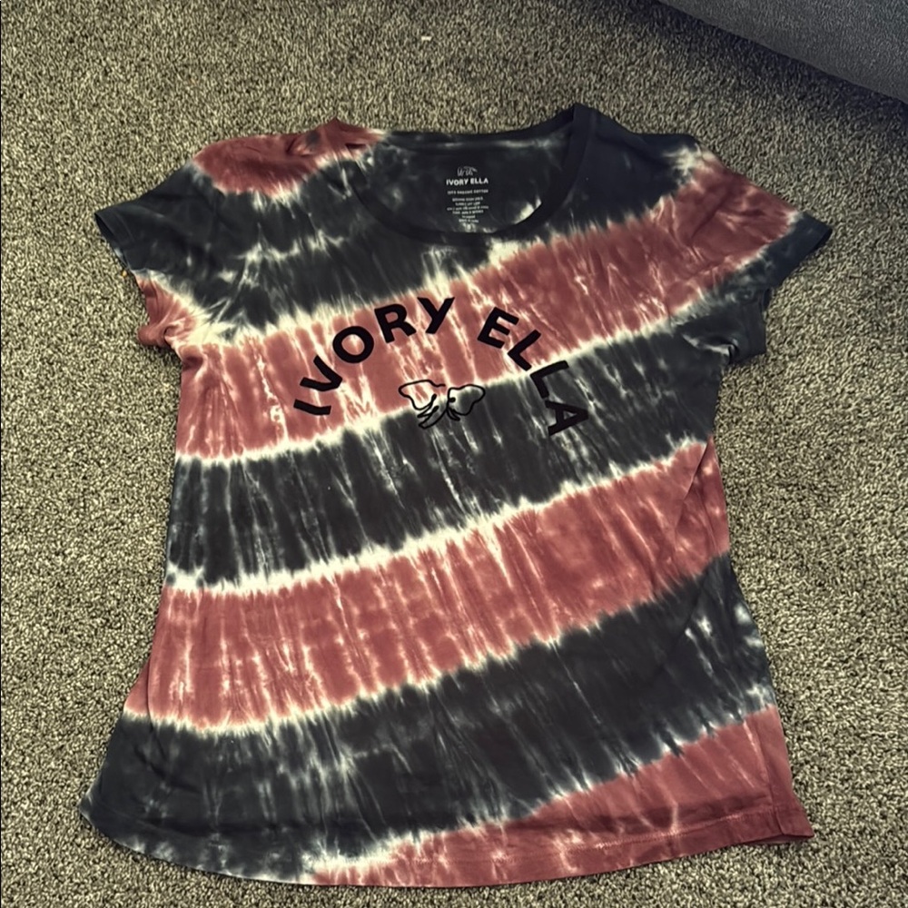 Ivory Ella Tie-Dye T-Shirt